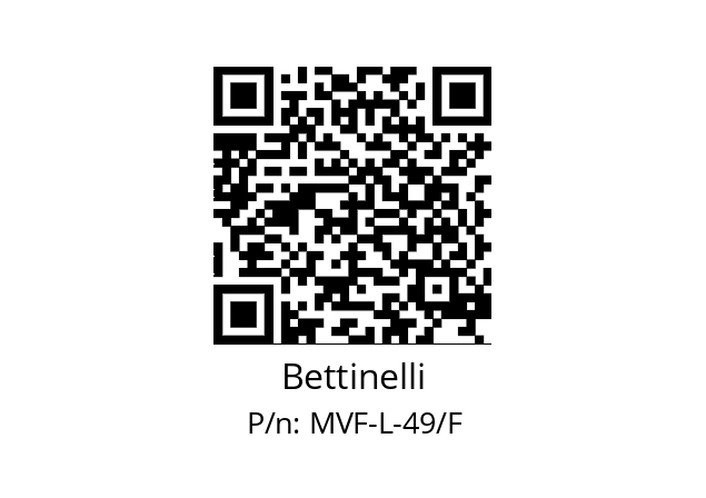   Bettinelli MVF-L-49/F