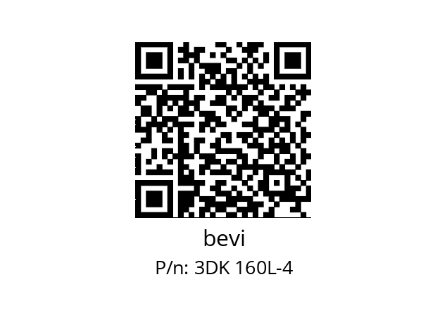   bevi 3DK 160L-4