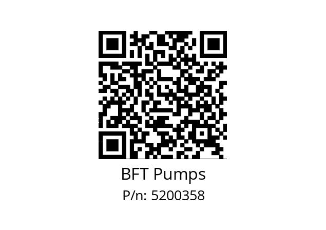  22-CP+ BFT Pumps 5200358