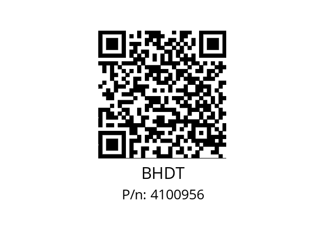   BHDT 4100956