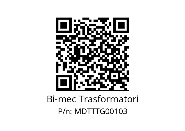   Bi-mec Trasformatori MDTTTG00103