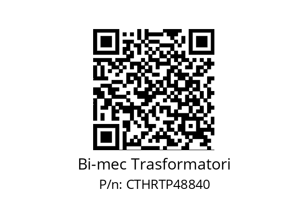   Bi-mec Trasformatori CTHRTP48840