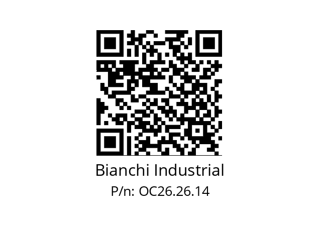   Bianchi Industrial OC26.26.14