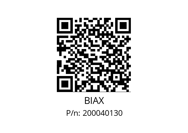  BL 40-230V WS BIAX 200040130