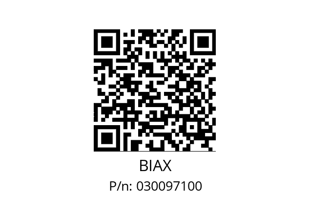   BIAX 030097100