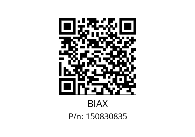   BIAX 150830835