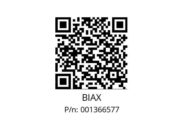   BIAX 001366577