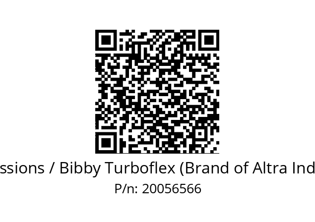   Bibby Transmissions / Bibby Turboflex (Brand of Altra Industrial Motion) 20056566