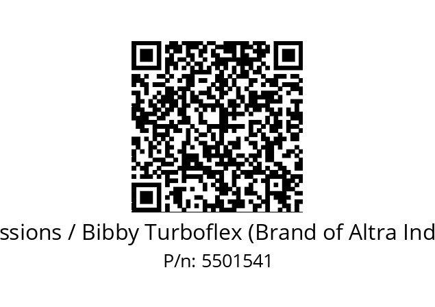   Bibby Transmissions / Bibby Turboflex (Brand of Altra Industrial Motion) 5501541