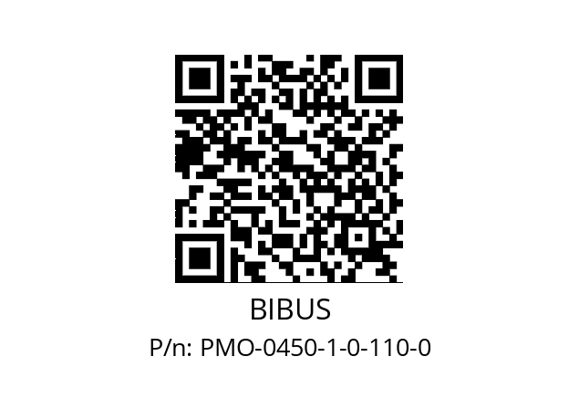   BIBUS PMO-0450-1-0-110-0