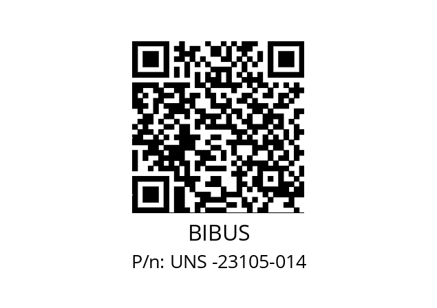   BIBUS UNS -23105-014