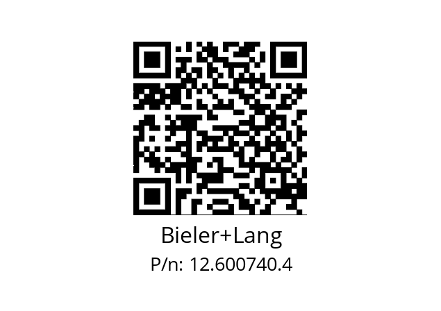   Bieler+Lang 12.600740.4