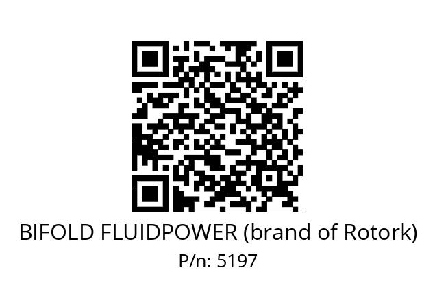   BIFOLD FLUIDPOWER (brand of Rotork) 5197