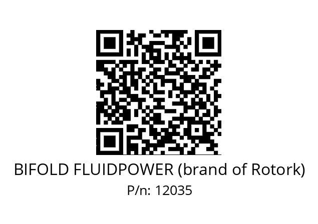   BIFOLD FLUIDPOWER (brand of Rotork) 12035