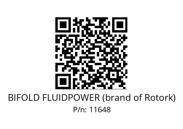   BIFOLD FLUIDPOWER (brand of Rotork) 11648