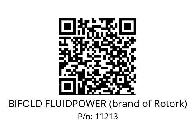   BIFOLD FLUIDPOWER (brand of Rotork) 11213