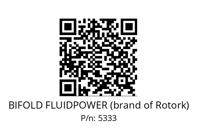   BIFOLD FLUIDPOWER (brand of Rotork) 5333