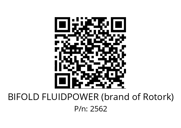   BIFOLD FLUIDPOWER (brand of Rotork) 2562