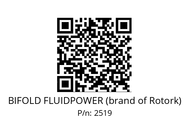   BIFOLD FLUIDPOWER (brand of Rotork) 2519