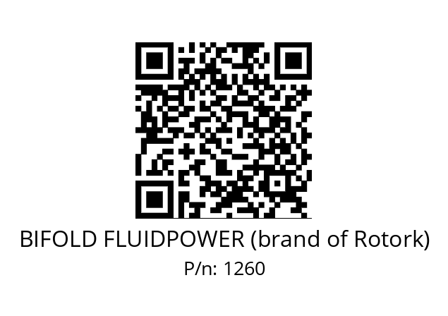   BIFOLD FLUIDPOWER (brand of Rotork) 1260