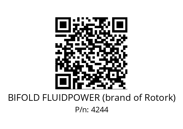   BIFOLD FLUIDPOWER (brand of Rotork) 4244