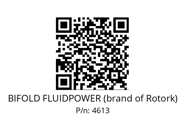   BIFOLD FLUIDPOWER (brand of Rotork) 4613