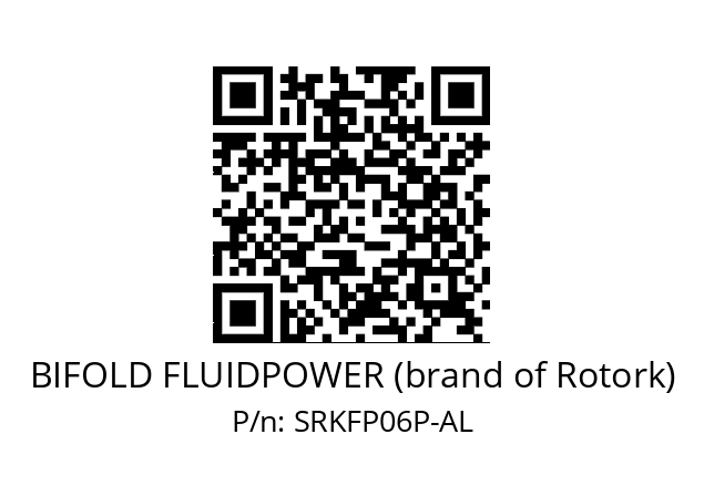   BIFOLD FLUIDPOWER (brand of Rotork) SRKFP06P-AL