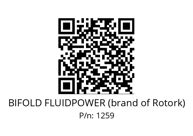   BIFOLD FLUIDPOWER (brand of Rotork) 1259