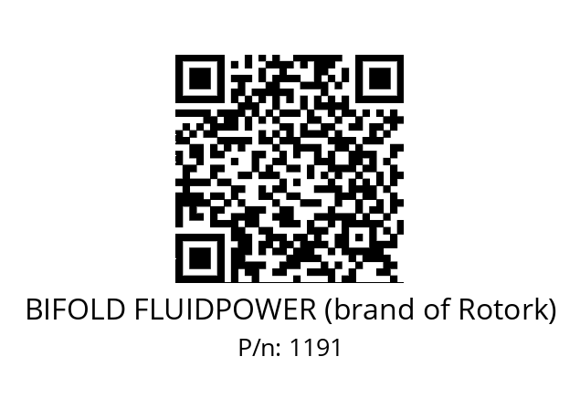   BIFOLD FLUIDPOWER (brand of Rotork) 1191