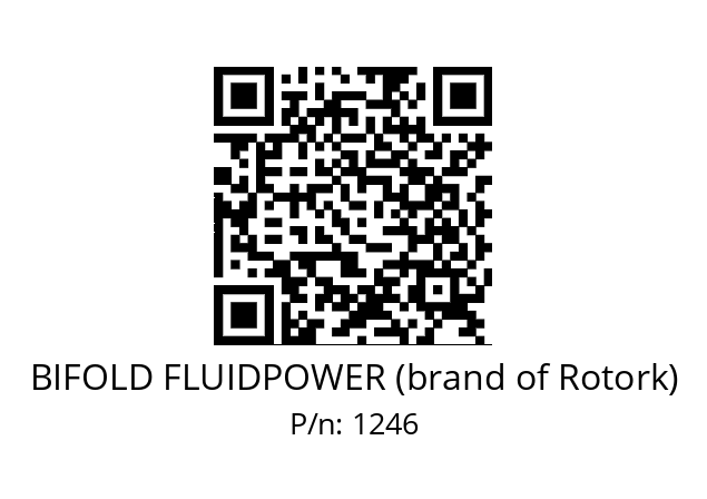   BIFOLD FLUIDPOWER (brand of Rotork) 1246