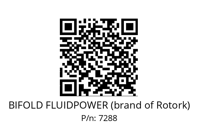   BIFOLD FLUIDPOWER (brand of Rotork) 7288