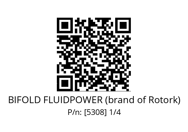   BIFOLD FLUIDPOWER (brand of Rotork) [5308] 1/4