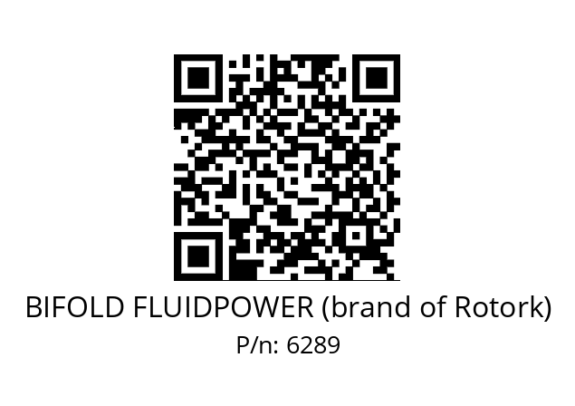   BIFOLD FLUIDPOWER (brand of Rotork) 6289