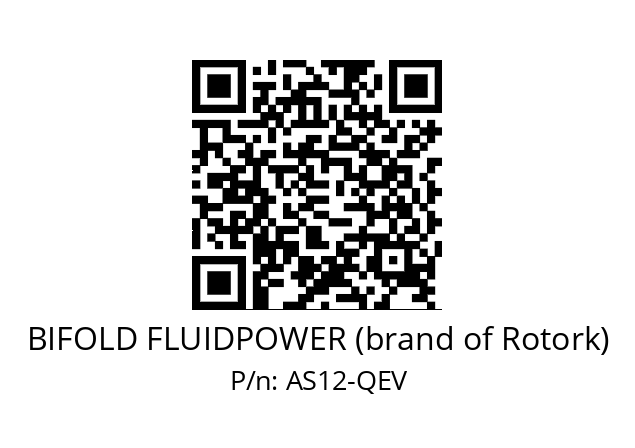   BIFOLD FLUIDPOWER (brand of Rotork) AS12-QEV