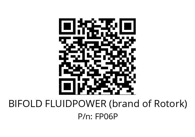   BIFOLD FLUIDPOWER (brand of Rotork) FP06P