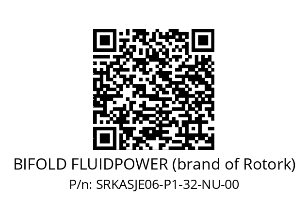   BIFOLD FLUIDPOWER (brand of Rotork) SRKASJE06-P1-32-NU-00