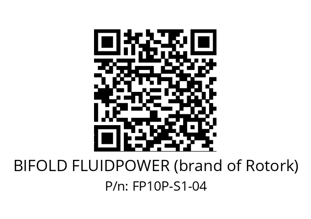   BIFOLD FLUIDPOWER (brand of Rotork) FP10P-S1-04