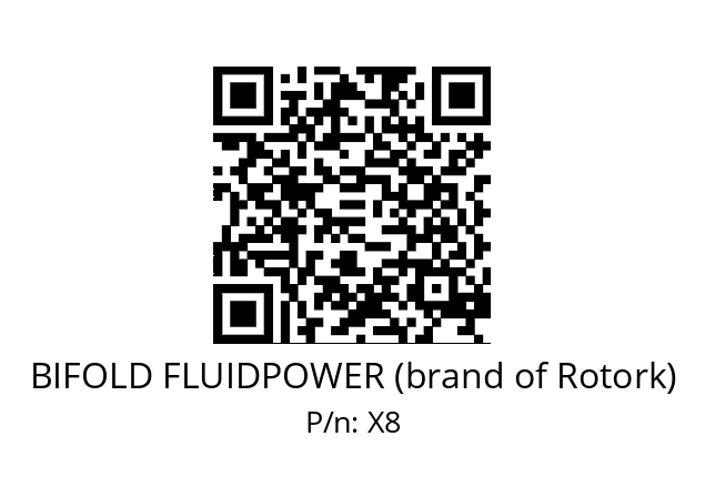   BIFOLD FLUIDPOWER (brand of Rotork) X8