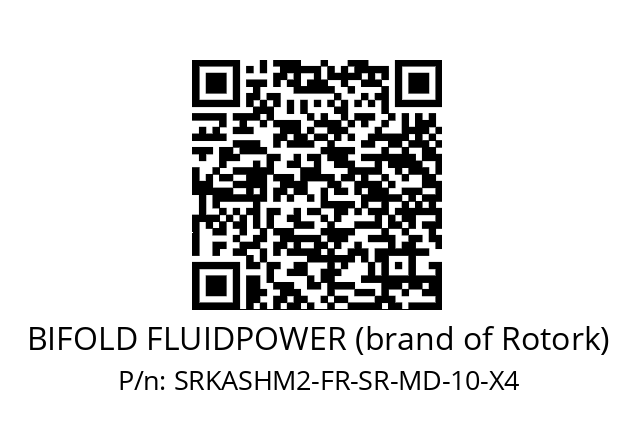   BIFOLD FLUIDPOWER (brand of Rotork) SRKASHM2-FR-SR-MD-10-X4