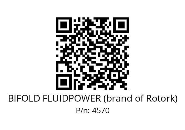   BIFOLD FLUIDPOWER (brand of Rotork) 4570