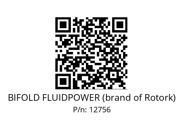   BIFOLD FLUIDPOWER (brand of Rotork) 12756