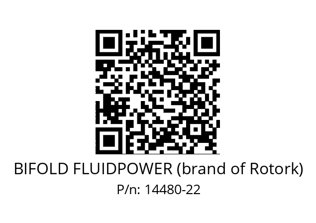   BIFOLD FLUIDPOWER (brand of Rotork) 14480-22