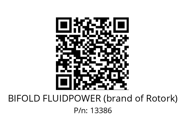   BIFOLD FLUIDPOWER (brand of Rotork) 13386