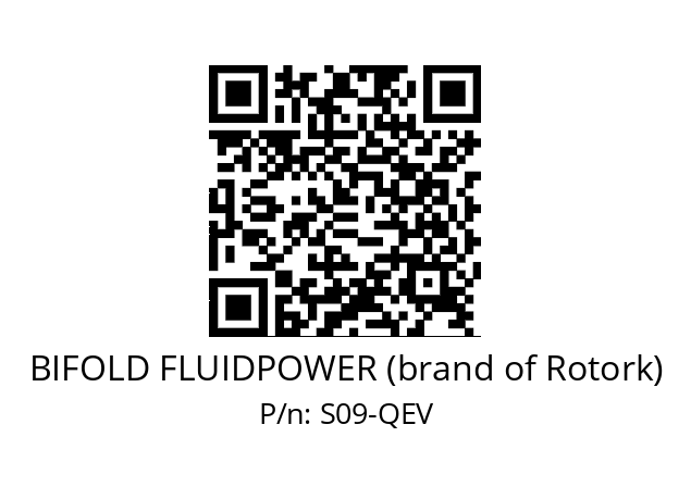   BIFOLD FLUIDPOWER (brand of Rotork) S09-QEV