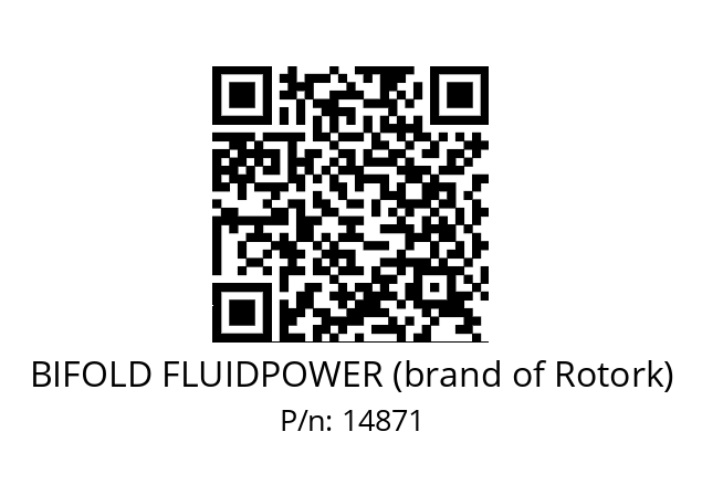   BIFOLD FLUIDPOWER (brand of Rotork) 14871