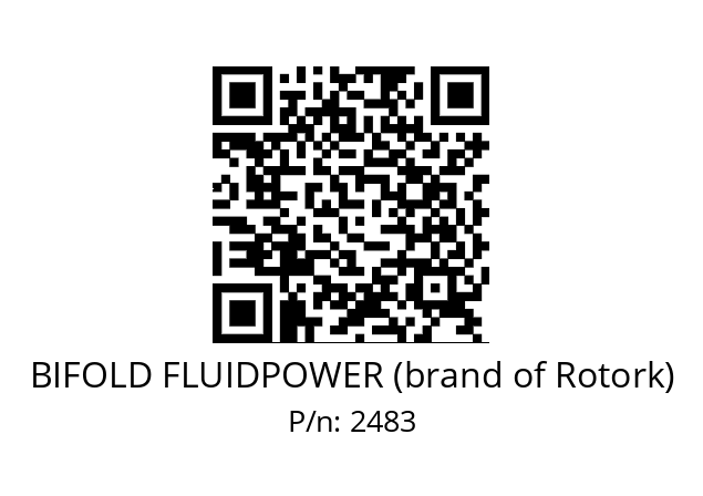   BIFOLD FLUIDPOWER (brand of Rotork) 2483