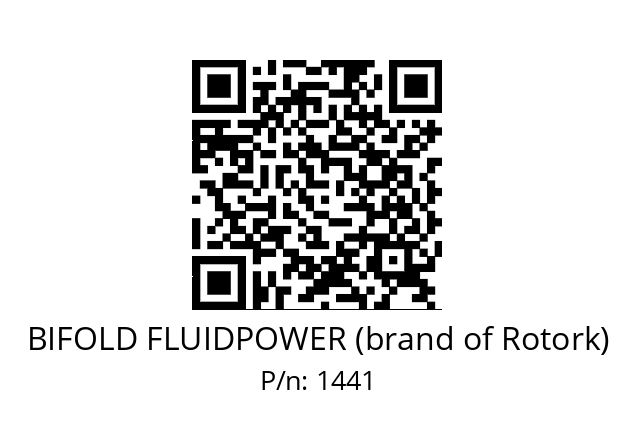   BIFOLD FLUIDPOWER (brand of Rotork) 1441