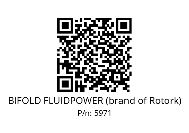   BIFOLD FLUIDPOWER (brand of Rotork) 5971