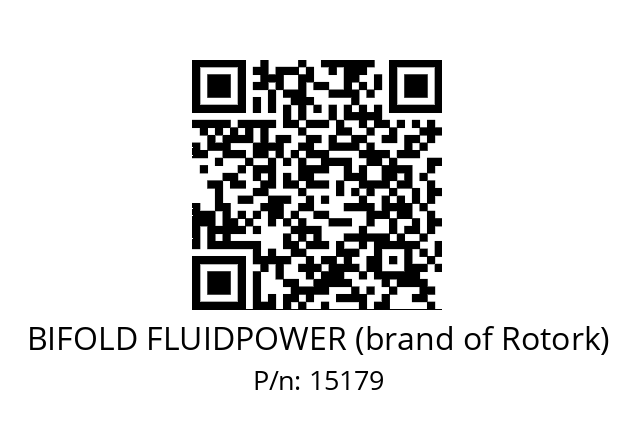   BIFOLD FLUIDPOWER (brand of Rotork) 15179