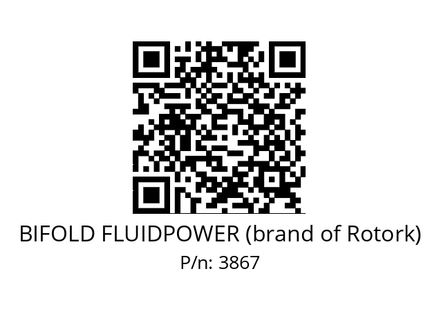   BIFOLD FLUIDPOWER (brand of Rotork) 3867